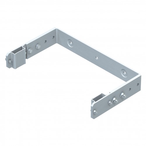 Zarges Wandhalter U-Bügelform verstellbar Edelstahl 250-350mm Wandabstand