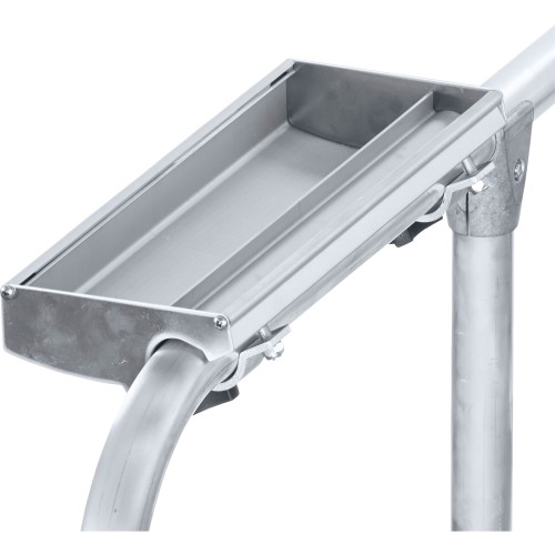 Zarges Ablageschale für Geländerrohr Durchmesser 36-40mm