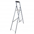 Krause SePro S Stufenstehleiter eloxiert 8 Stufen-small
