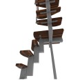 Minka Mittelholmtreppe Quatro Turn 38 - 298cm Geschosshöhe Walnuss Grau Minka Mittelholmtreppe Quatro Turn 38 - 298cm Geschosshöhe Walnuss Grau-small