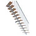 Minka Mittelholmtreppe Comfort Top 37 - 312cm Geschosshöhe Buche Weiß Minka Mittelholmtreppe Comfort Top 37 - 312cm Geschosshöhe Buche Weiß-small