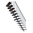 Minka Mittelholmtreppe Comfort Top 37 - 312cm Geschosshöhe Walnuss Grau Minka Mittelholmtreppe Comfort Top 37 - 312cm Geschosshöhe Walnuss Grau-small