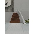 Minka Raumspartreppe Monte Carlo 35 - 293,8cm Geschosshöhe Walnuss Weiß Minka Raumspartreppe Monte Carlo 35 - 293,8cm Geschosshöhe Walnuss Weiß-small