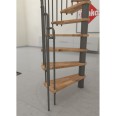 Minka Spindeltreppe Paris 38 - 282cm Geschosshöhe Buche Grau 140cm Durchmesser Minka Spindeltreppe Paris 38 - 282cm Geschosshöhe Buche Grau 140cm Durchmesser-small