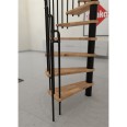 Minka Spindeltreppe Paris 38 - 282cm Geschosshöhe Buche Schwarz 140cm Durchmesser Minka Spindeltreppe Paris 38 - 282cm Geschosshöhe Buche Schwarz 140cm Durchmesser-small