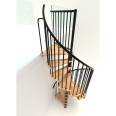 Minka Spindeltreppe Spiral Smart 38 - 305,5cm Geschosshöhe Buche Schwarz 100cm Durchmesser Minka Spindeltreppe Spiral Smart 38 - 305,5cm Geschosshöhe Buche Schwarz 100cm Durchmesser-small