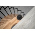 Minka Spindeltreppe Suono 47 - 305,5cm Geschosshöhe Buche Weiß für 120x68cm Deckenöffnung Minka Spindeltreppe Suono 47 - 305,5cm Geschosshöhe Buche Weiß für 120x68cm Deckenöffnung-small