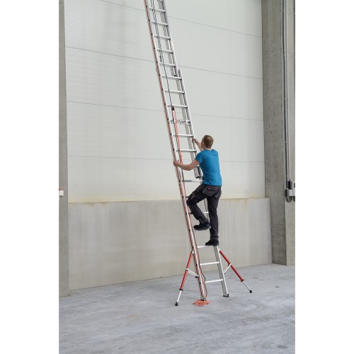 Hymer Seilzugleiter klappbarer Teleskopausleger 3x14 Sprossen