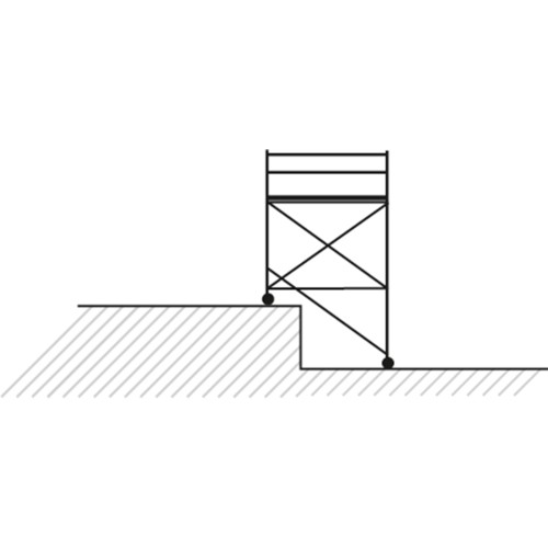 Hymer Treppen-Fahrgerüst 3,64m Gerüsthöhe