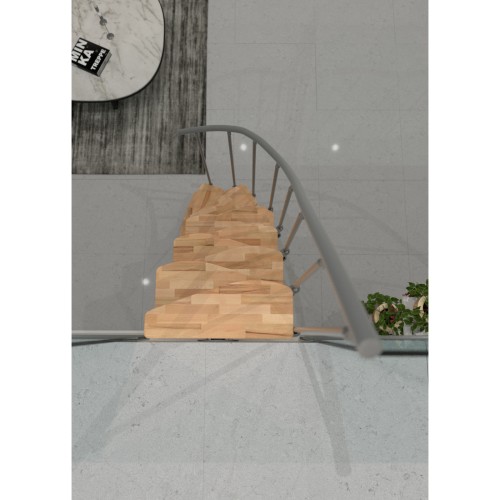 Minka Raumspartreppe Monte Carlo 35 - 293,8cm Geschosshöhe