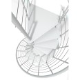 Minka Spindeltreppe Milano 42 - 300,3cm Geschosshöhe Weiß 160cm Durchmesser Minka Spindeltreppe Milano 42 - 300,3cm Geschosshöhe Weiß 160cm Durchmesser-small