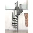 Minka Spindeltreppe Rondo Smart 37 - 305,5cm Geschosshöhe Grau 140cm Durchmesser Minka Spindeltreppe Rondo Smart 37 - 305,5cm Geschosshöhe Grau 140cm Durchmesser-small