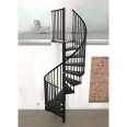 Minka Spindeltreppe Rondo Smart 37 - 305,5cm Geschosshöhe Schwarz 120cm Durchmesser Minka Spindeltreppe Rondo Smart 37 - 305,5cm Geschosshöhe Schwarz 120cm Durchmesser-small