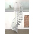 Minka Spindeltreppe Rondo Smart 37 - 305,5cm Geschosshöhe Weiß 120cm Durchmesser Minka Spindeltreppe Rondo Smart 37 - 305,5cm Geschosshöhe Weiß 120cm Durchmesser-small