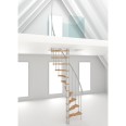 Minka Spindeltreppe Suono Smart 38 - 305,5cm Geschosshöhe Buche Weiß für 120x68cm Deckenöffnung Minka Spindeltreppe Suono Smart 38 - 305,5cm Geschosshöhe Buche Weiß für 120x68cm Deckenöffnung-small