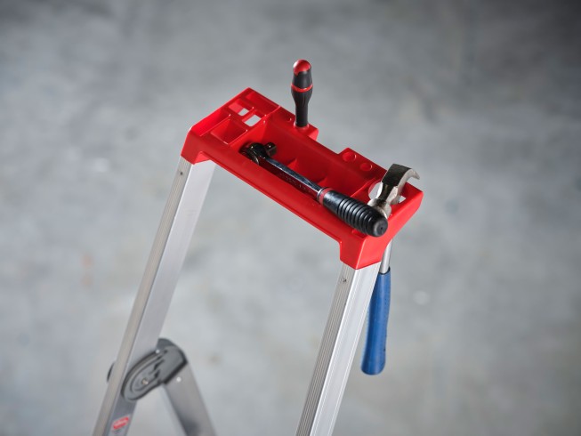 Altrex Nimba Stufenstehleiter einseitig begehbar 8 Stufen