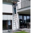 Hailo ProfiLOT Kombileiter 2x9 + 1x8 Sprossen inkl. Tritt Hailo ProfiLOT Kombileiter 2x9 + 1x8 Sprossen inkl. Tritt-small