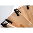 Minka Spindeltreppe Helios 38 - 305,5cm Geschosshöhe Buche Grau Minka Spindeltreppe Helios 38 - 305,5cm Geschosshöhe Buche Grau-small