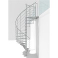 Minka Spindeltreppe Milano 42 - 300,3cm Geschosshöhe Weiß 160cm Durchmesser Minka Spindeltreppe Milano 42 - 300,3cm Geschosshöhe Weiß 160cm Durchmesser-small