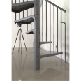 Minka Spindeltreppe Rondo Smart 37 - 305,5cm Geschosshöhe Grau 140cm Durchmesser Minka Spindeltreppe Rondo Smart 37 - 305,5cm Geschosshöhe Grau 140cm Durchmesser-small
