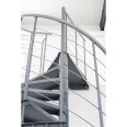 Minka Spindeltreppe Spino Smart 38 - 305,5cm Geschosshöhe Schwarz 120cm Durchmesser Minka Spindeltreppe Spino Smart 38 - 305,5cm Geschosshöhe Schwarz 120cm Durchmesser-small