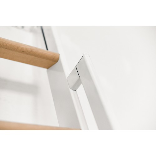 Minka Wangentreppe Strong 199cm max. Geschosshöhe Buche weiß