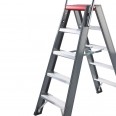 Altrex Falco beidseitig begehbare Stufenleiter FDO 5 Stufen mit Bügel-small