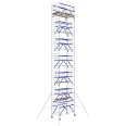 ASC Rollgerüst AGS Pro 305x135cm mit Holz-Plattformen und doppelseitigem Geländer 14,3m Arbeitshöhe ASC Rollgerüst AGS Pro 305x135cm mit Holz-Plattformen und doppelseitigem Geländer 14,3m Arbeitshöhe-small