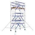 ASC Rollgerüst AGS Pro 250x135cm mit Carbon-Plattformen und doppelseitigem Geländer 6,3m Arbeitshöhe ASC Rollgerüst AGS Pro 250x135cm mit Carbon-Plattformen und doppelseitigem Geländer 6,3m Arbeitshöhe-small