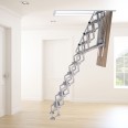 Dolle alu-top Bodentreppe Scherentreppe elektrisch bis 279cm Raumhöhe mit U-Wert 0,58-small