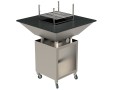 Eichenwald Edelstahl Grill mit Granitauflage Eichenwald Edelstahl Grill mit Granitauflage-small