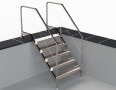 Eichenwald Pooltreppe Modell 13 Treppe mit 3 Stufenbreiten bis max. Beckentiefe 2070mm Eichenwald Pooltreppe Modell 13 Treppe mit 3 Stufenbreiten bis max. Beckentiefe 2070mm-small