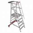 Euroline Premium 32777 Podestleiter fahrbar 5 Stufen Euroline Premium 32777 Podestleiter fahrbar 5 Stufen-small