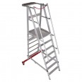 Euroline Premium 32777 Podestleiter fahrbar 7 Stufen Euroline Premium 32777 Podestleiter fahrbar 7 Stufen-small