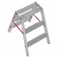 Euroline 20577 Stufenstehleiter 2x3 Stufen-small