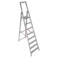 Euroline 22577 Stufenstehleiter mit Sicherheitsbrücke 8 Stufen-small