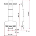 Frankana Deluxe DJ Ducato von Fiamma Heckleiter Wohnmobilleiter 6 Stufen Frankana Deluxe DJ Ducato von Fiamma Heckleiter Wohnmobilleiter 6 Stufen-small