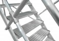 MUNK Treppen-Modul 1870mm Plattformoberkante Aluminium geriffelt 9 Stufen-small