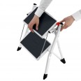 Hailo MK60 Mini Klapptritt weiß 2 Stufen Hailo MK60 Mini Klapptritt weiß 2 Stufen-small