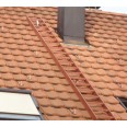 Hymer Dachauflegeleiter RAL 8004 ziegelrot beschichtet 10 Sprossen Hymer Dachauflegeleiter RAL 8004 ziegelrot beschichtet 10 Sprossen-small
