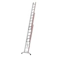 Hymer Stufenmehrzweckleiter mit Wandlaufrollen 3x9 Sprossen/Stufen Hymer Stufenmehrzweckleiter mit Wandlaufrollen 3x9 Sprossen/Stufen-small