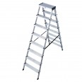 Krause Dopplo Stufen Doppelleiter 2x8 Stufen-small