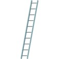 Mauderer Bavaria Aluminium Dachauflegeleiter 995 mit spezieller Dreikantsprossenkontur Anthrazit 10 Sprossen 2,80m Lang Mauderer Bavaria Aluminium Dachauflegeleiter 995 mit spezieller Dreikantsprossenkontur Anthrazit 10 Sprossen 2,80m Lang-small