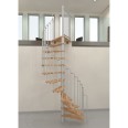 Minka Spindeltreppe Paris 38 - 282cm Geschosshöhe Buche Weiß 140cm Durchmesser Minka Spindeltreppe Paris 38 - 282cm Geschosshöhe Buche Weiß 140cm Durchmesser-small