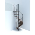 Minka Spindeltreppe Venezia Smart 38 - 305,5cm Geschosshöhe Walnuss Grau 120cm Durchmesser Minka Spindeltreppe Venezia Smart 38 - 305,5cm Geschosshöhe Walnuss Grau 120cm Durchmesser-small