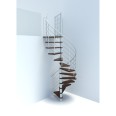 Minka Spindeltreppe Venezia Smart 38 - 305,5cm Geschosshöhe Walnuss Weiß 120cm Durchmesser Minka Spindeltreppe Venezia Smart 38 - 305,5cm Geschosshöhe Walnuss Weiß 120cm Durchmesser-small