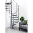 Minka Spindeltreppe Spino Smart 38 - 305,5cm Geschosshöhe Schwarz 120cm Durchmesser Minka Spindeltreppe Spino Smart 38 - 305,5cm Geschosshöhe Schwarz 120cm Durchmesser-small