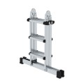 MUNK Teleskopleiter mit Traverse 4x3 Sprossen MUNK Teleskopleiter mit Traverse 4x3 Sprossen-small