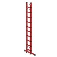 MUNK Vollkunststoff Seilzugleiter mit Traverse 2x10 Sprossen MUNK Vollkunststoff Seilzugleiter mit Traverse 2x10 Sprossen-small