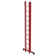 Munk Sprossen-Schiebeleiter 2-teilig GFK/Alu mit nivello®-Traverse 2x10 Sprossen Munk Sprossen-Schiebeleiter 2-teilig GFK/Alu mit nivello®-Traverse 2x10 Sprossen-small